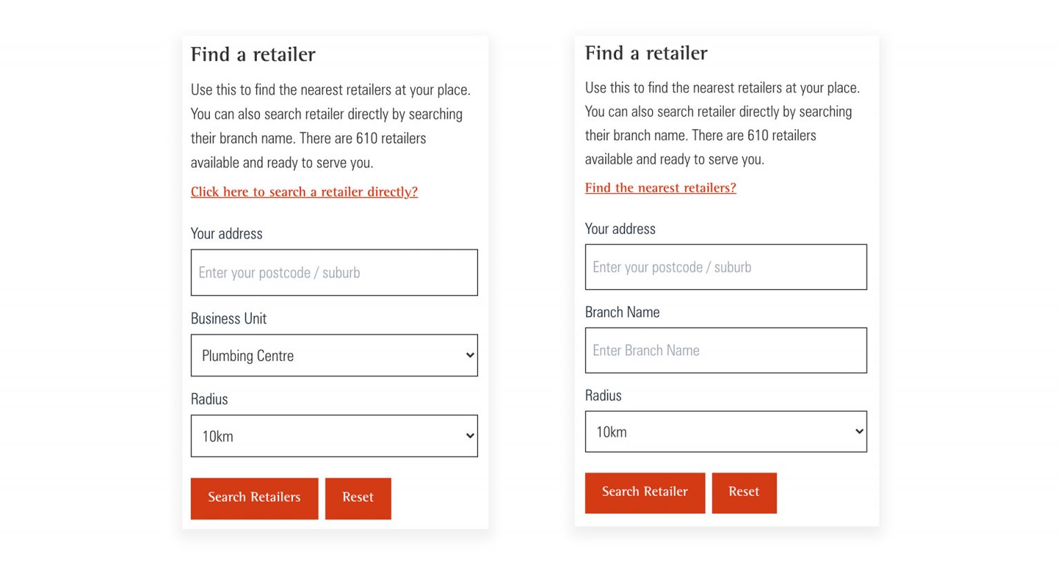 A Store Locator Widget powered by React & Google Map API