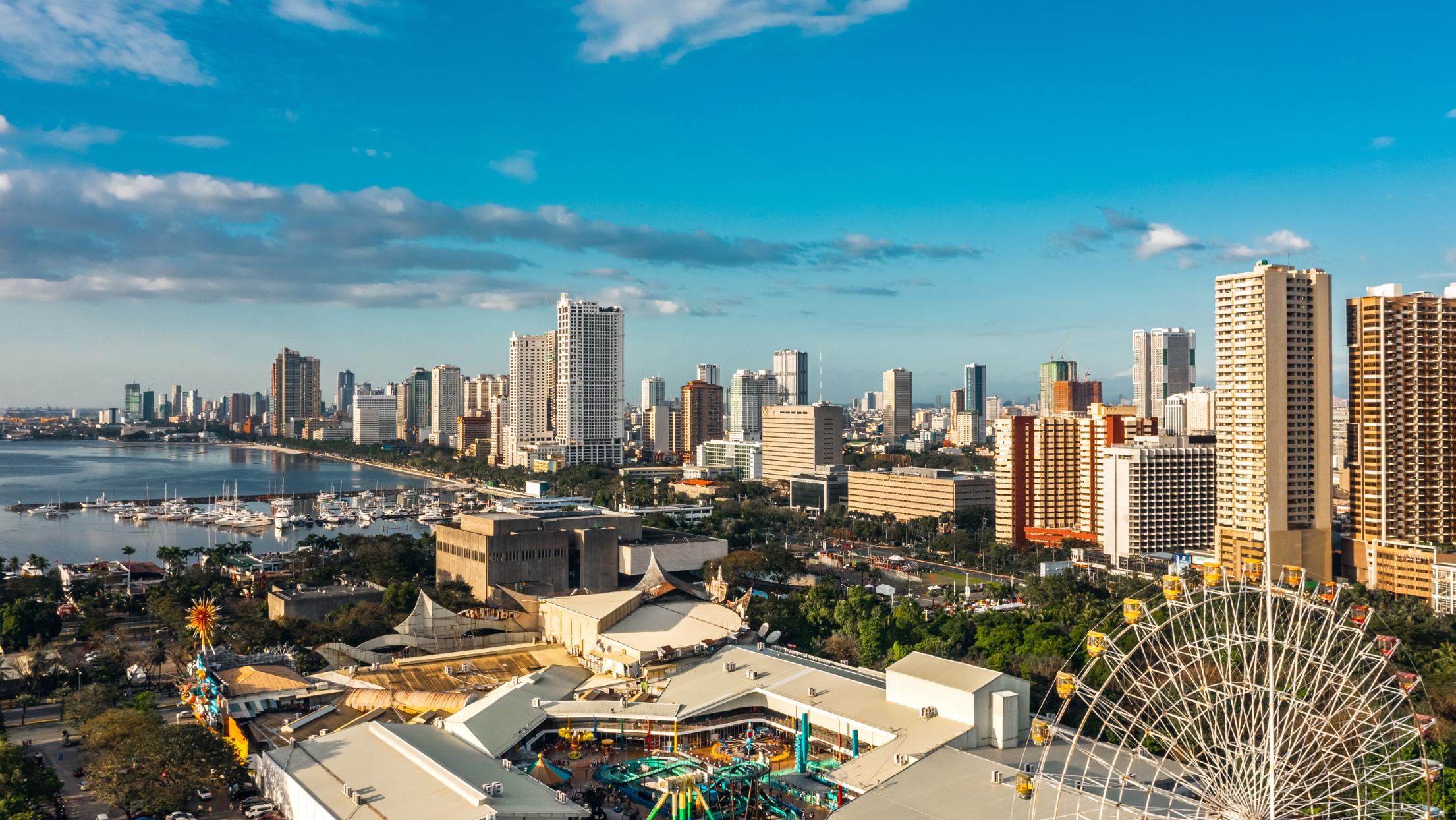 Cityscape of Manila