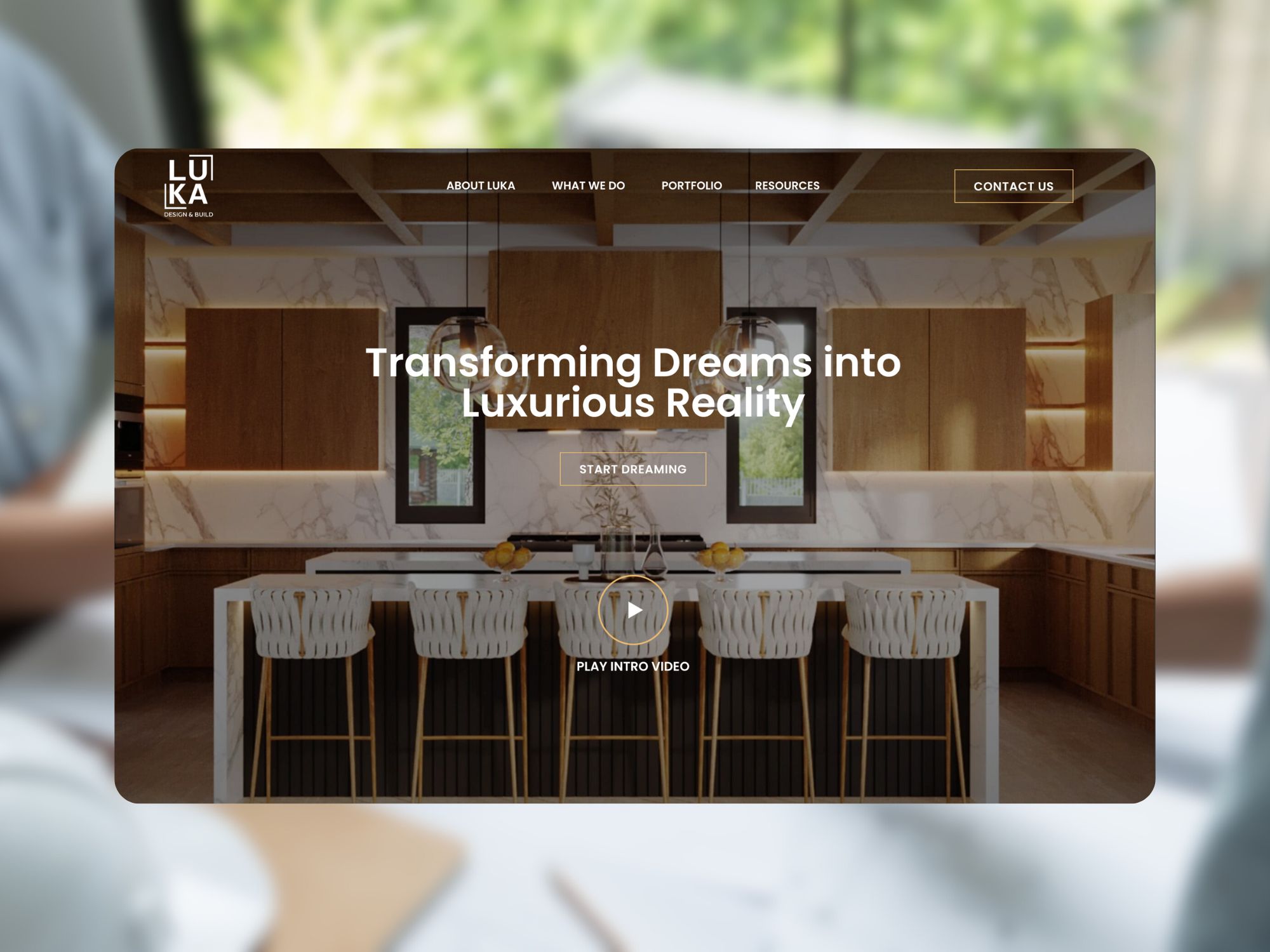 Luka Design & Build Web Design - Project of Johnny Flash Productions