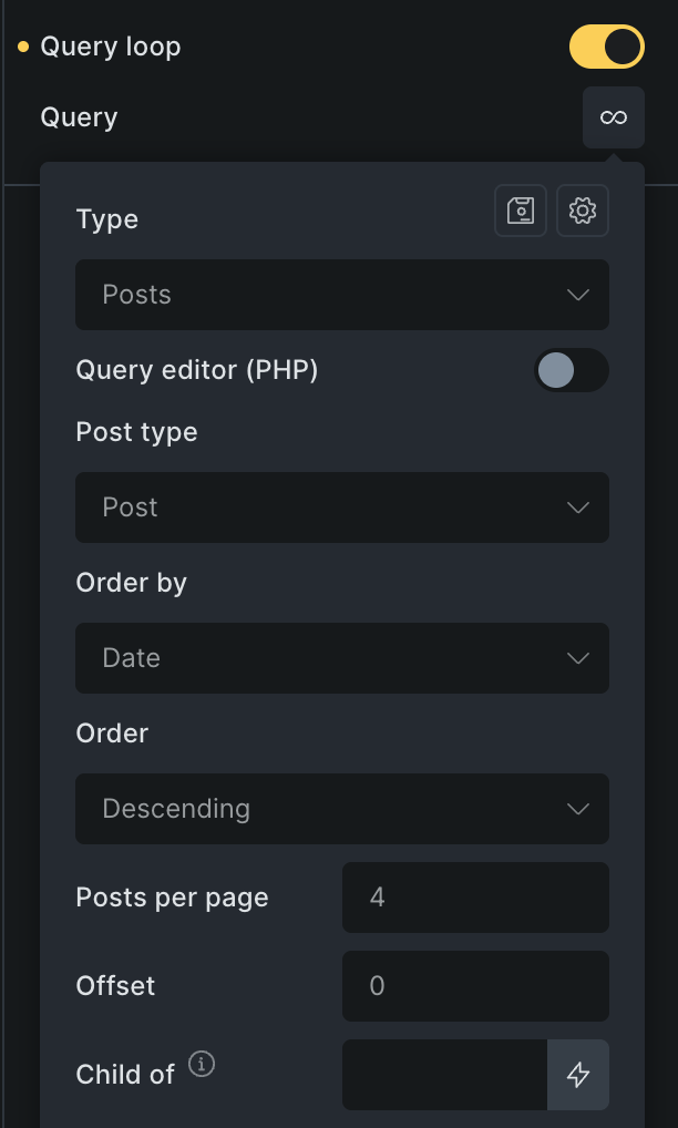 Image of Bricks' Query Loop
