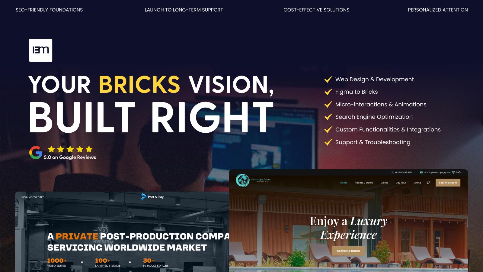 Image banner I used on my Bricks Expert profile.